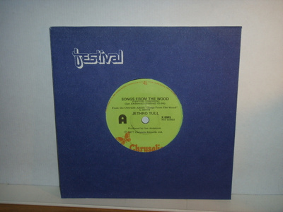 Jethro Tull 7" Songs From The Wood/Jack-In-The-Green