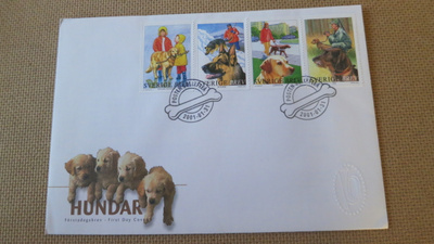 FDC Ruotsi 2001: palveluskoiria