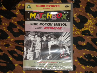 DVD + CD - MATCHBOX - Live In Bristol 2018 - 2018 rockabilly