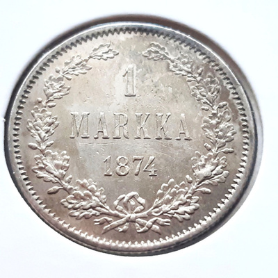 1 markka 1874
