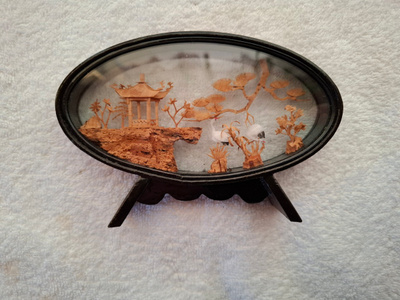Diorama Kiina 1900-luku