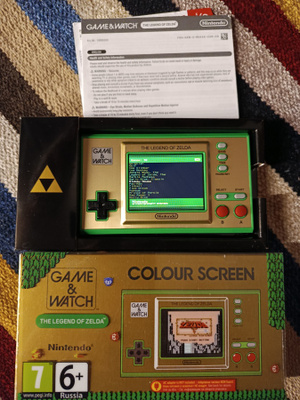 Nintendo game and watch Zelda sis 50 pelejä