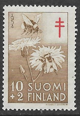 Tuberkuloosi 10+2mk 1954 (LAPE 434) **