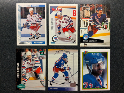 Mike Gartner LotA:  6 x New York Rangers