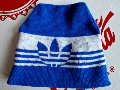 Adidas vintage pipo sininen