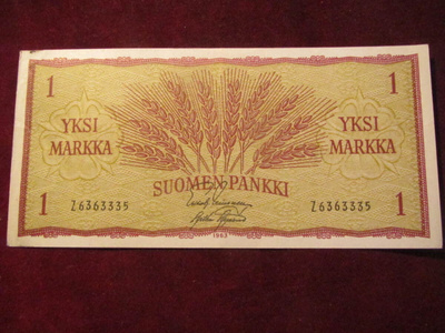 1 markka 1963