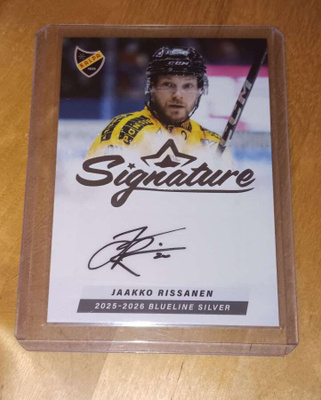 25-26 Blueline Signature Silver Jaakko Rissanen /80 KalPa