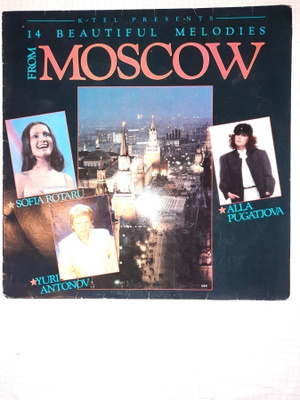 14 Beautiful Melodies From Moscow (1986) LP levy