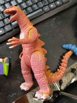 GODZILLA bootleg fishtail Orange versio - HEAD HUNTER STORE.