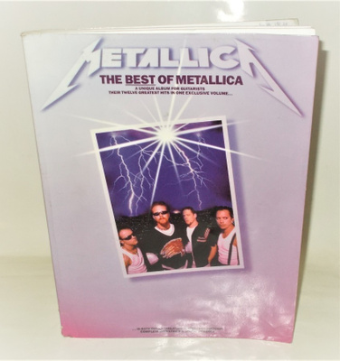 METALLICA - BEST OF METALLICA ...FOR GUITAR