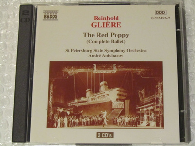 Reinhold Glière • The Red Poppy (Complete Ballet) 2xCD