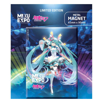 HATSUNE MIKU METAL MAGNET ART BY KEI (49 195) (sin)65mm x90m