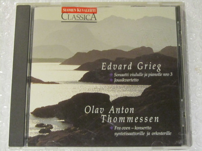 Edvard Grieg • Olav Anton Thommessen CD