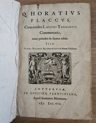 Vuodelta 1608: Horatiuksen teokset