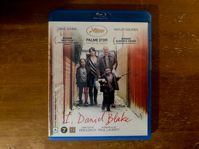 I Daniel Blake Blu-ray