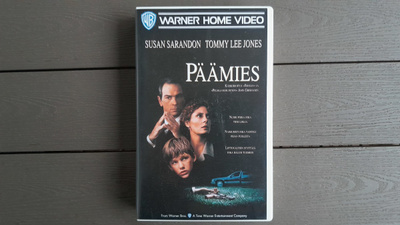 VHS: Päämies (Susan Sarandon, Tommy Lee Jones (1994) UUSI