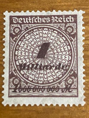 SAKSA REICH 1923 YLEISMERKKI**