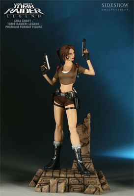 SIDESHOW TOMB RAIDER PF statue - HEAD HUNTER STORE.