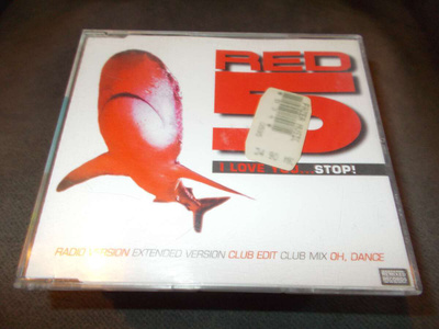 CDM RED 5 ** I LOVE YOU STOP **