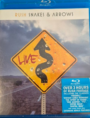 Rush: Snakes and Arrows Live -Blu-Ray