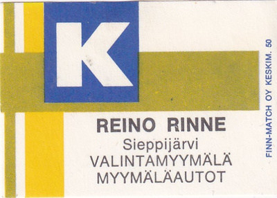 Sieppijärvi, Reino Rinne  2/8