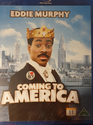 COMING TO AMERICA BLU-RAY UUSI