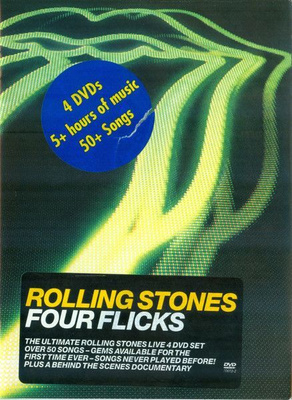 ROLLING STONES:FOUR FLICKS 4DVD