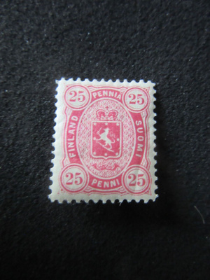 1882 25 p karmiini *