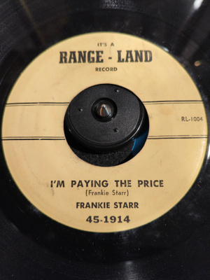 FRANKIE STARR,IT'S RANGER LAND 1914