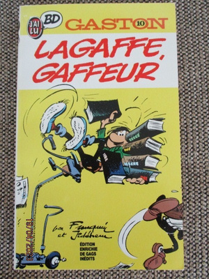 Franquin GASTON 10 - LAGAFFE, GAFFEUR (uusi pokkari)