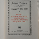 Johann Wolfgang von Goethe - Valitut teokset II (sid.) - pikkukuva 2