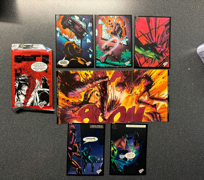 TRIBE: THE INTRO 1993 PRESS PASS  - 8 korttia