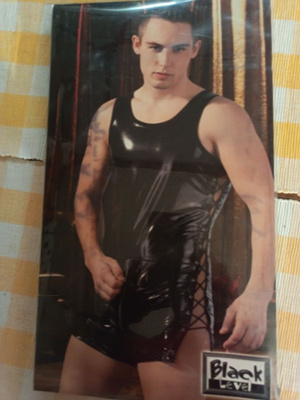 Black Level miesten wetlook body S - UUSI varastonpoisto