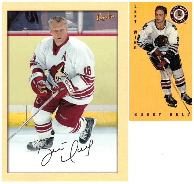 Legendat BOBBY & BRETT HULL Coyotes, Blackhawks