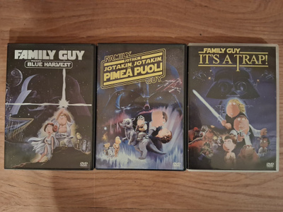Star Wars -trilogia ... Family Guyn tapaan 3DVD