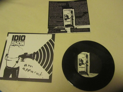 Idiophon: Am Apparat 7" ep 2011 Punk