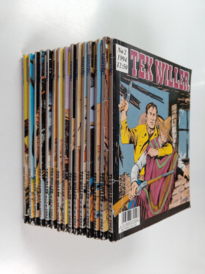 Tex Willer vuosikerta 1994 (puuttuu nro 1)