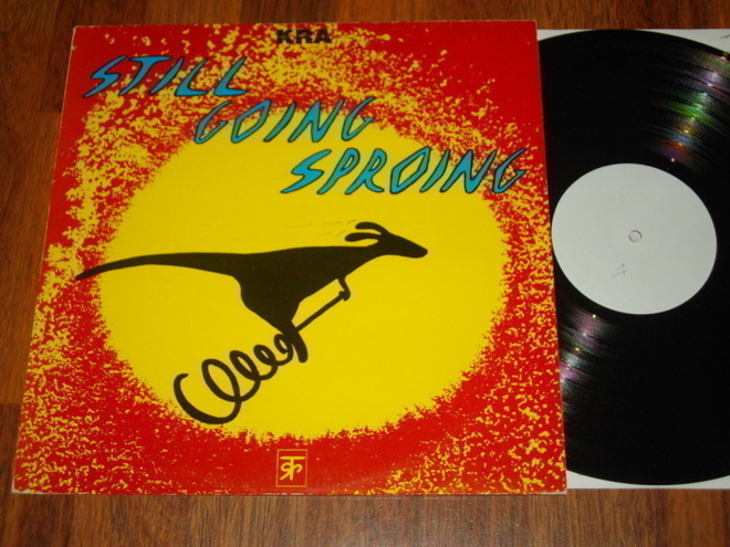 KRA - Still Going Sproing - LP - 1990 Etno rock pop KOELEVY