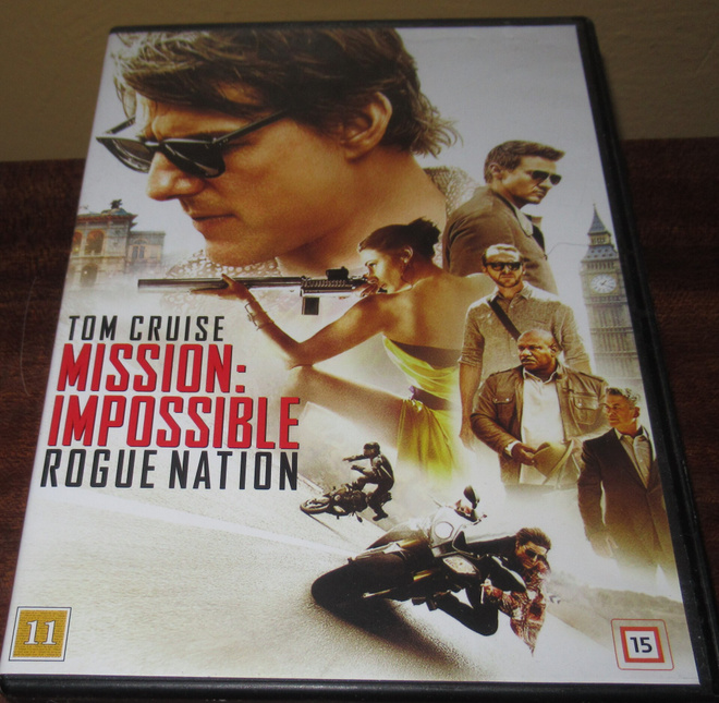 Mission: Impossible Rogue Nation dvd Action, toiminta