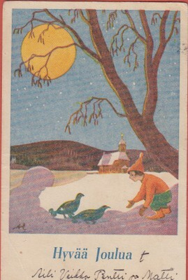 Akseli Einola Tonttu ja teeret
