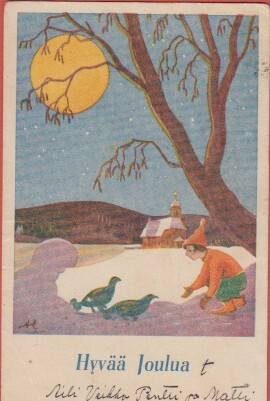 Akseli Einola Tonttu ja teeret