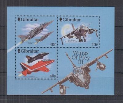 LENTOKONEET ilmailuaiheinen blokki GIBRALTAR 2001 **