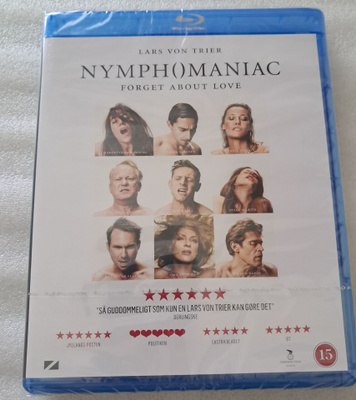 Nymphomaniac  Blu-Ray  Uusi