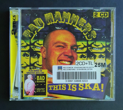 Bad Manners - This Is Ska / Greatest Hits Live 2 x CD (2013)