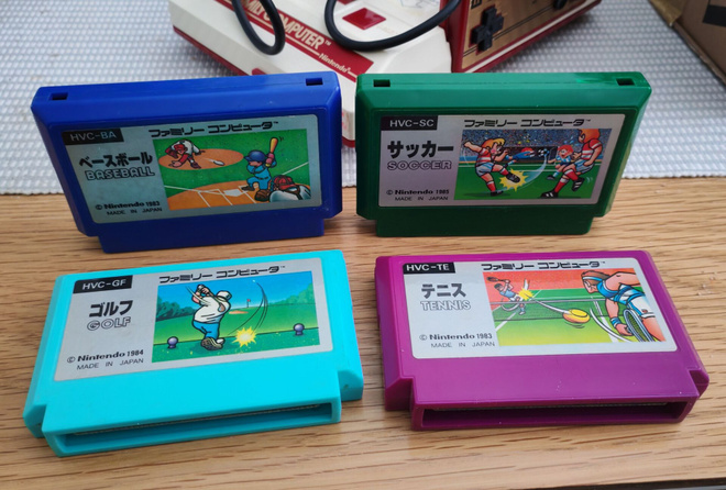 Nintendo Famicom: Soccer, Golf, Tennis & Baseball