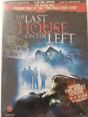 THE LAST HOUSE ON THE LEFT  DVD