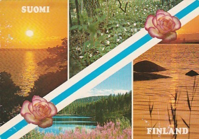 Postikortti, LAPPI, maisemakortti