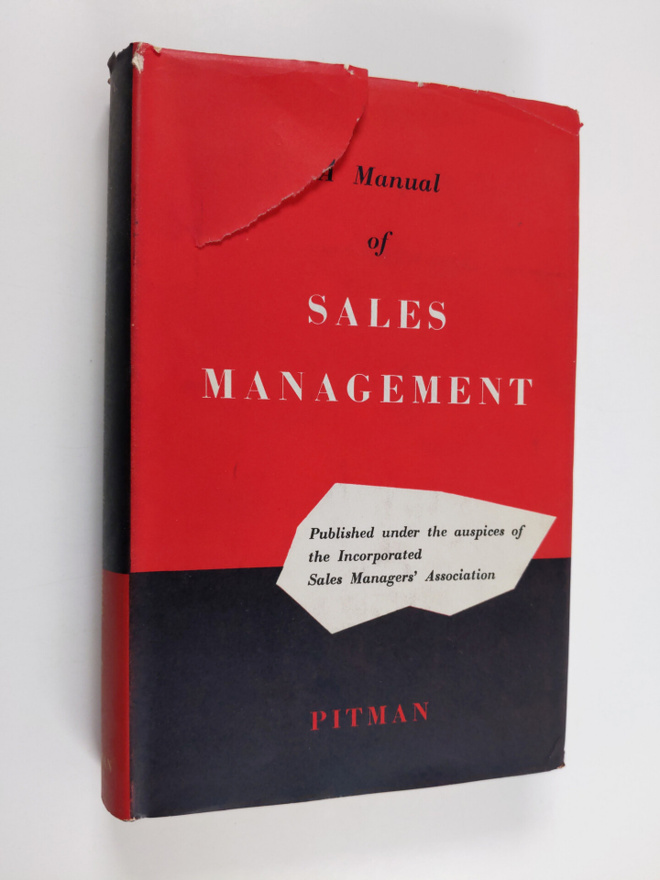 A manual of sales management