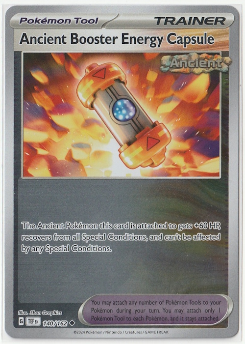 Ancient Booster Energy Capsule 140/162 (Reverse Holo)