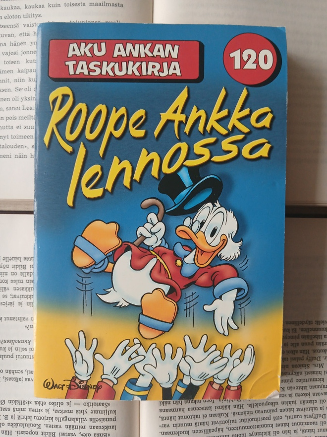 Aku Ankan taskukirja 120: Roope Ankka lennossa